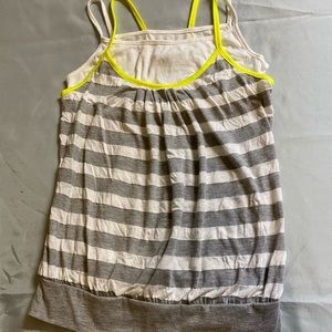 Weavers striped tank